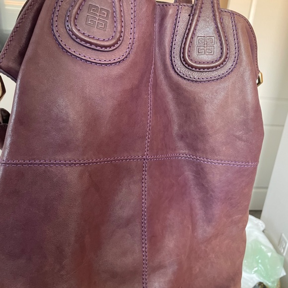 GIVENCHY Nightingale Large Shopper Tote in Eggplant color - Picture 3 of 15